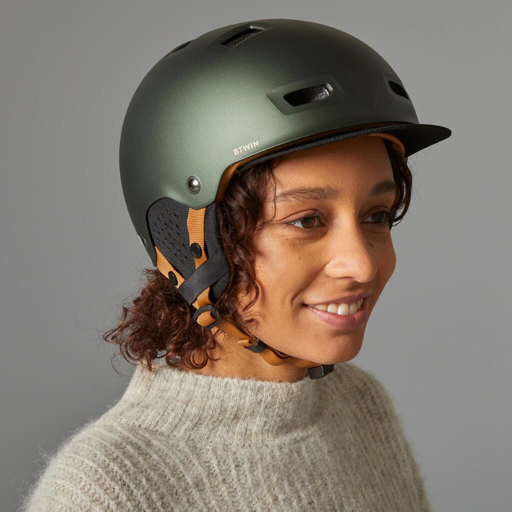 City Cycling Bowl Helmet - Beige