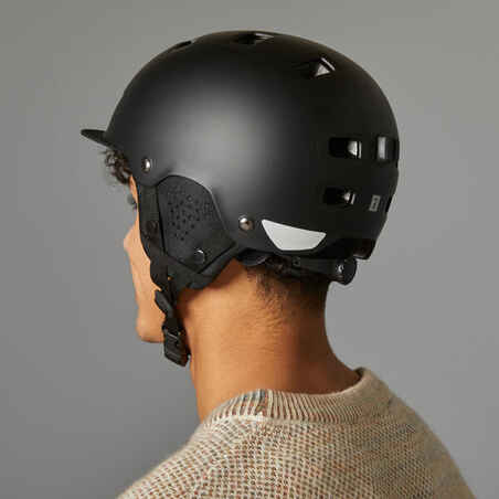 500 Urban Cycling Bowl Helmet - Black