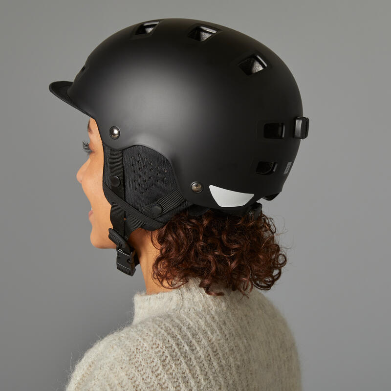 CASQUE VÉLO VILLE BOL 500 NOIR