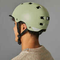 City Cycling Bowl Helmet 500 - Rosemary Green