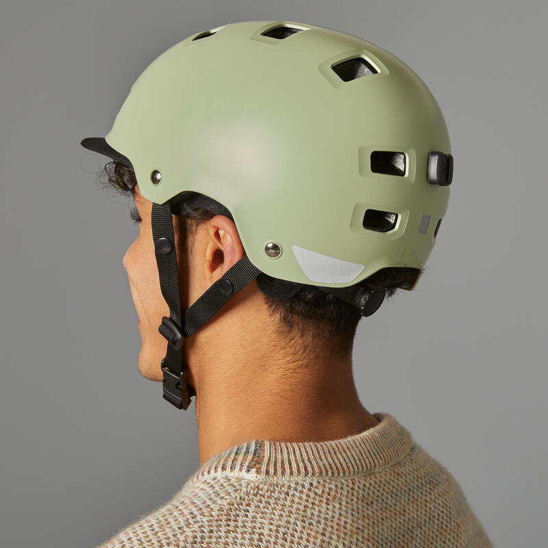 CASQUE BOL VELO VILLE 500 VERT ROMARIN