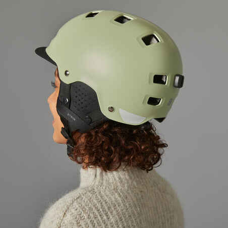 City Cycling Bowl Helmet 500 - Rosemary Green