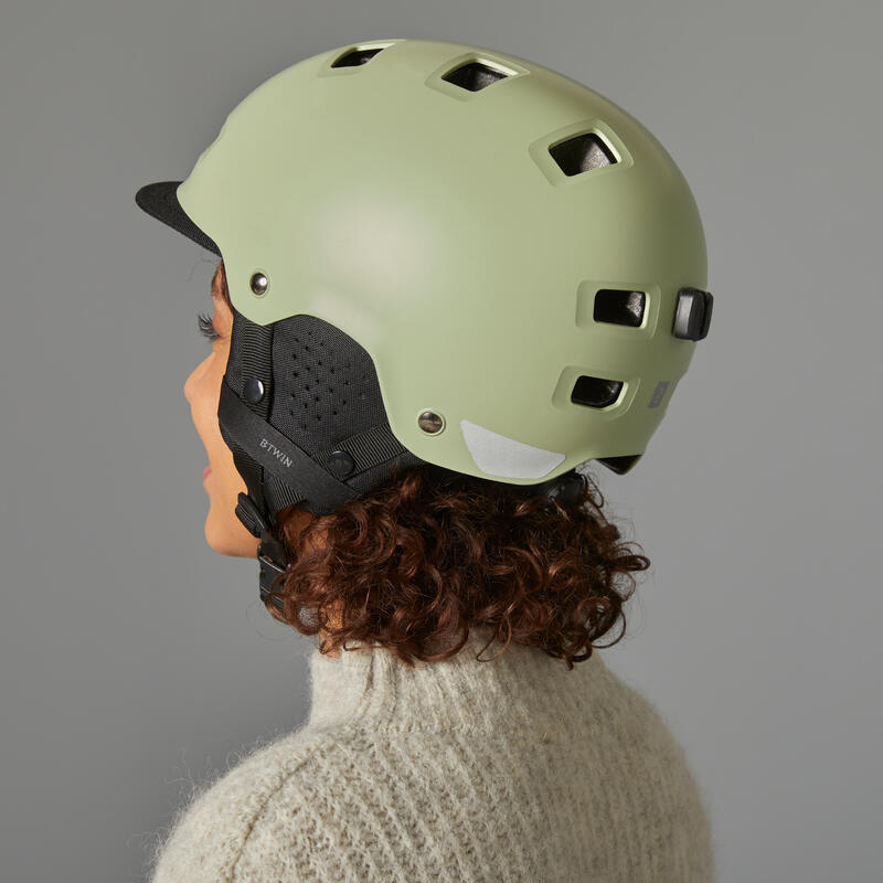 CASQUE BOL VELO VILLE 500 VERT ROMARIN