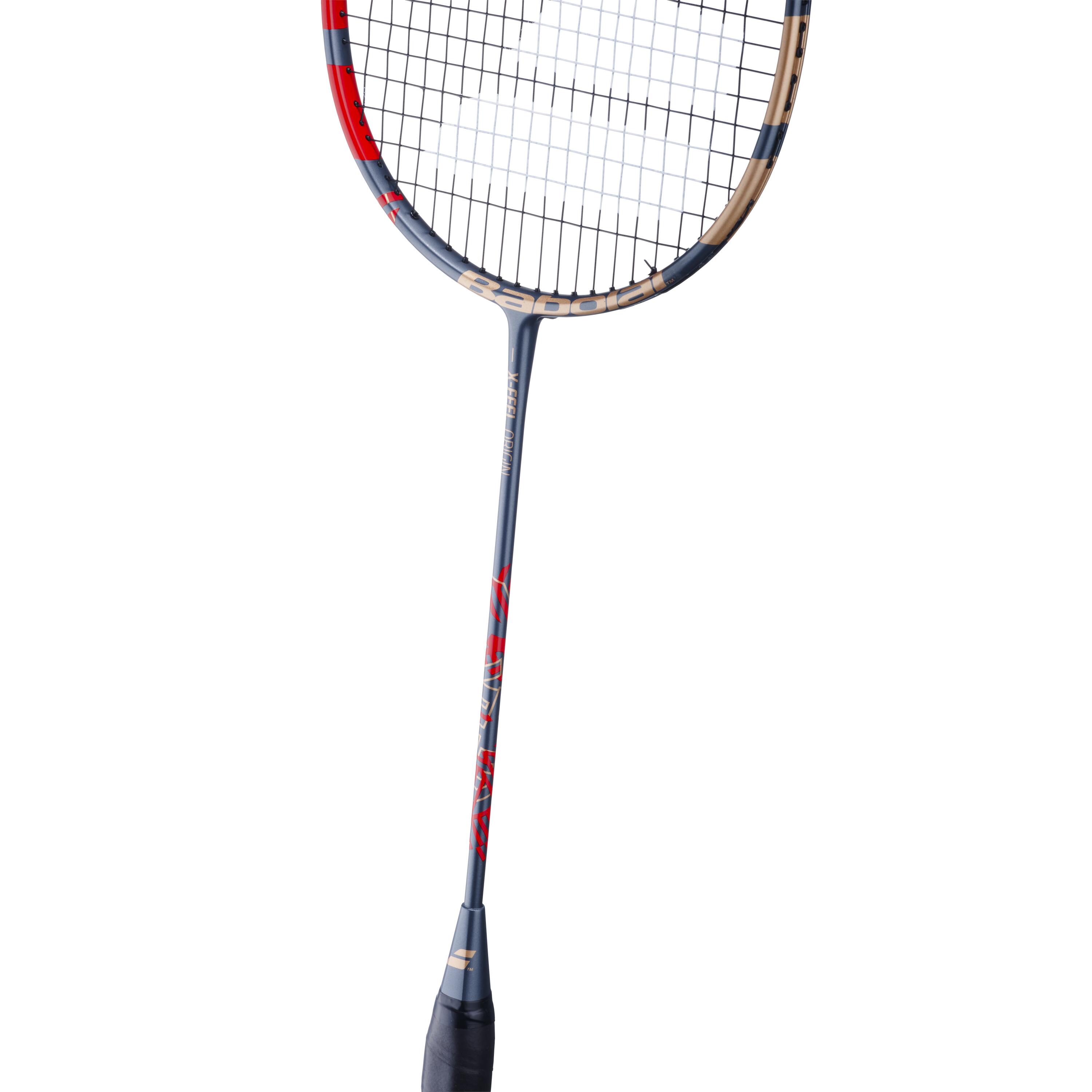 Badmintonschläger Babolat - X-Feel Origin schwarz/rot  5/7