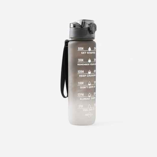 
      1-Litre Fitness Bottle Motivation - Black/White
  