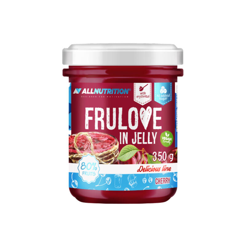 Frużelina owocowa ALLNUTRITION FRULOVE IN JELLY CHERRY 350g