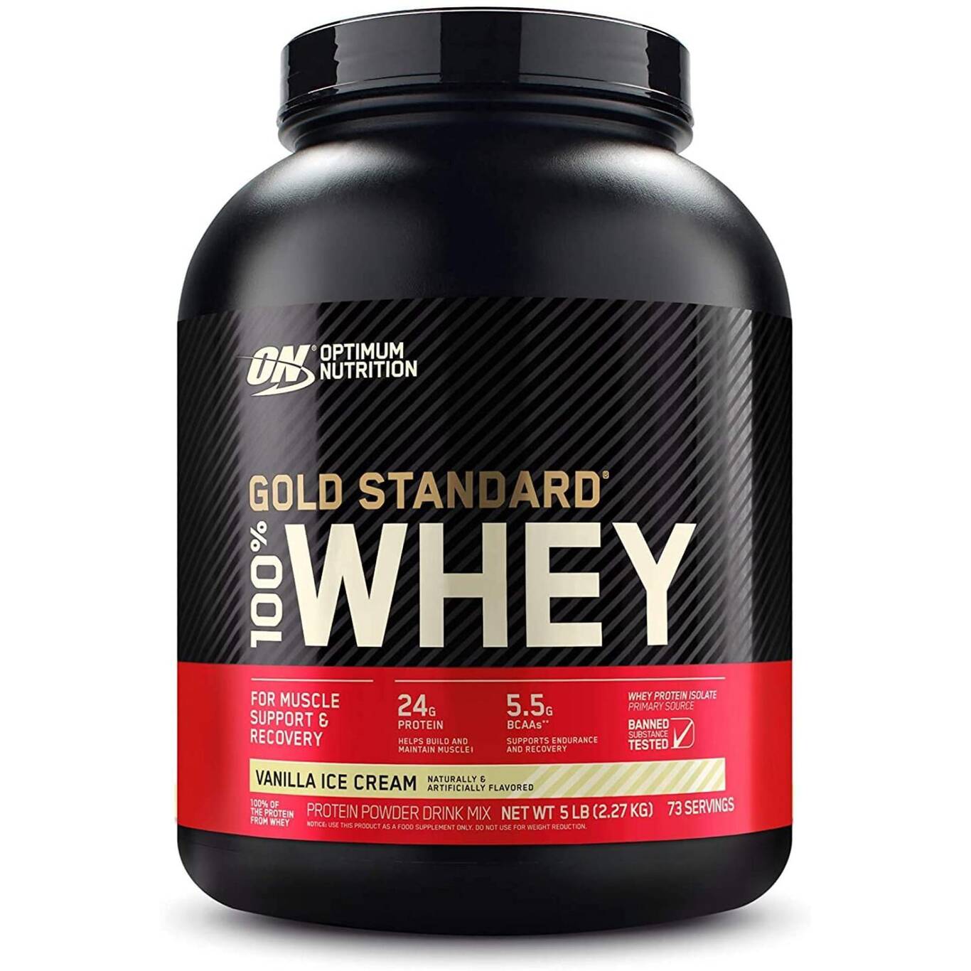 Whey protein Gold Standard rasa Vanilla 2.27 kg
