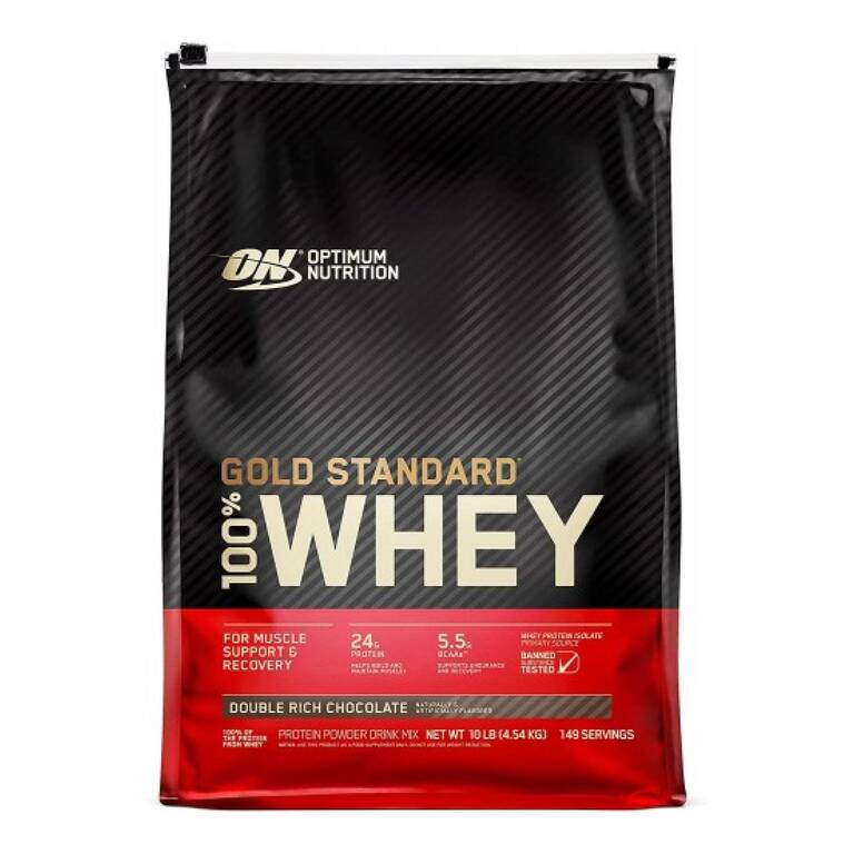 Whey protein Gold Standard rasa Coklat kaya ganda 4.53 kg