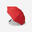 Umbrelă Medie Golf INESIS Profilter Roșu