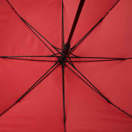 Golfo skėtis „Inesis ProFilter“, vidutinio dydžio, raudonas