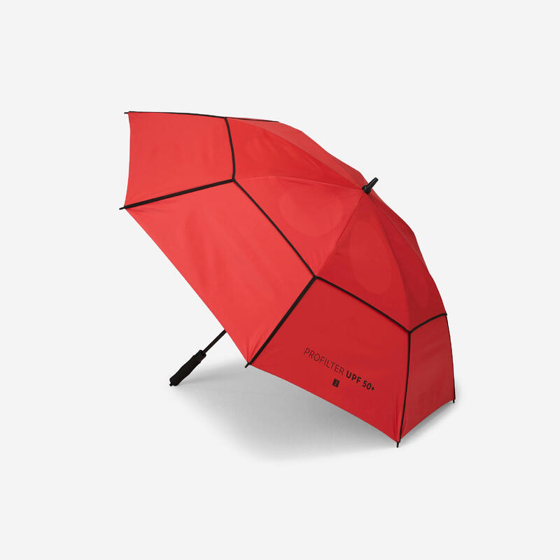 Parapluie golf large - INESIS Profilter rouge