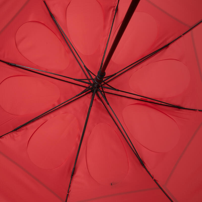 Parapluie golf large - INESIS Profilter rouge