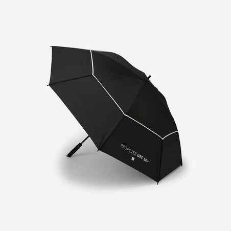 Črn velik dežnik za golf PROFILTER