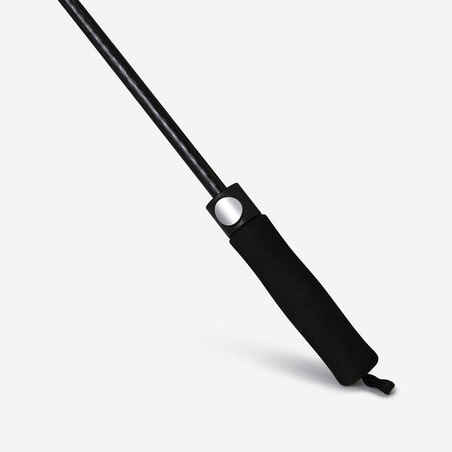 Didelis juodas golfo skėtis „ProFilter“, ekologiško dizaino