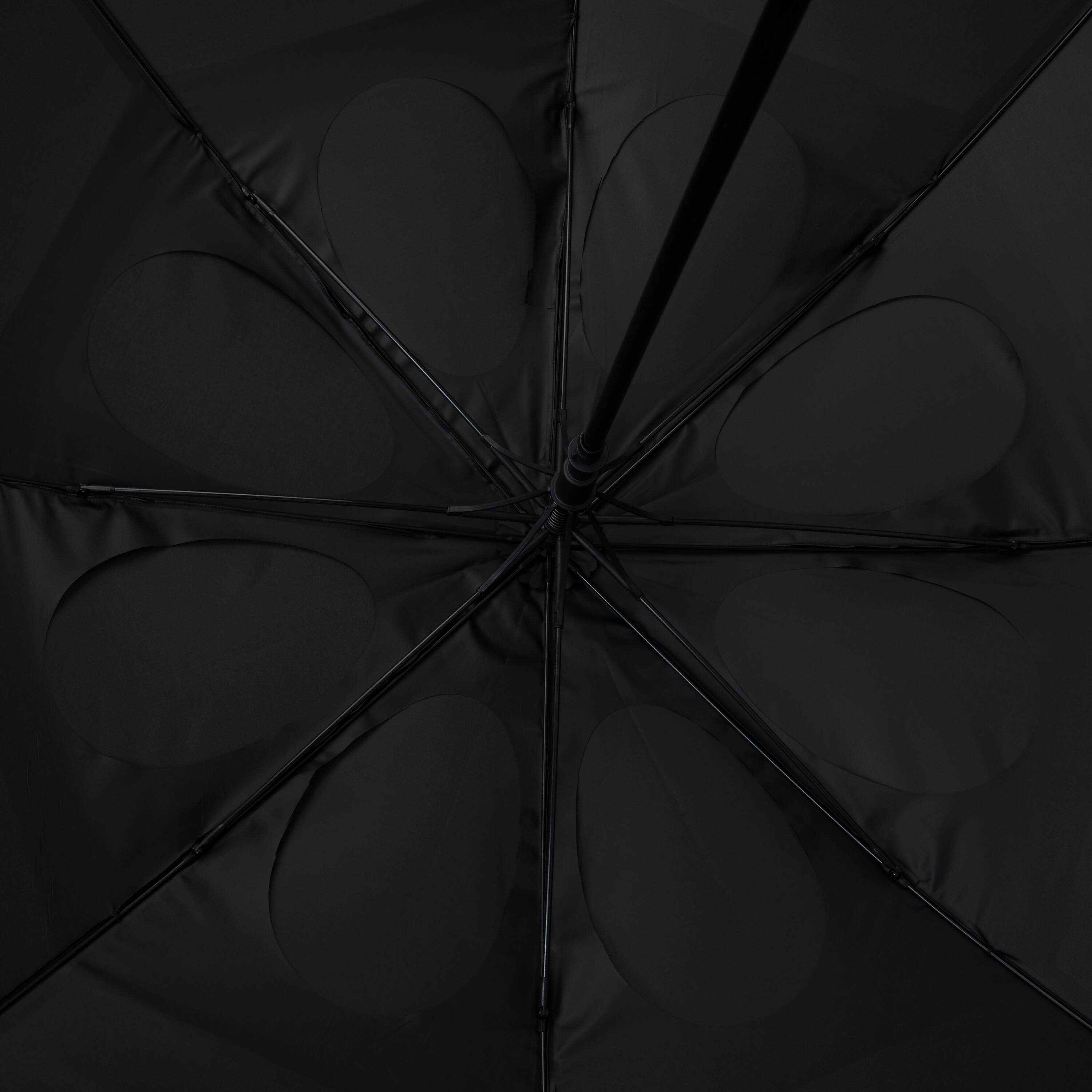 Waterproof Umbrella Large 145cm Coverage UV Protection Auto Open - Black -  3