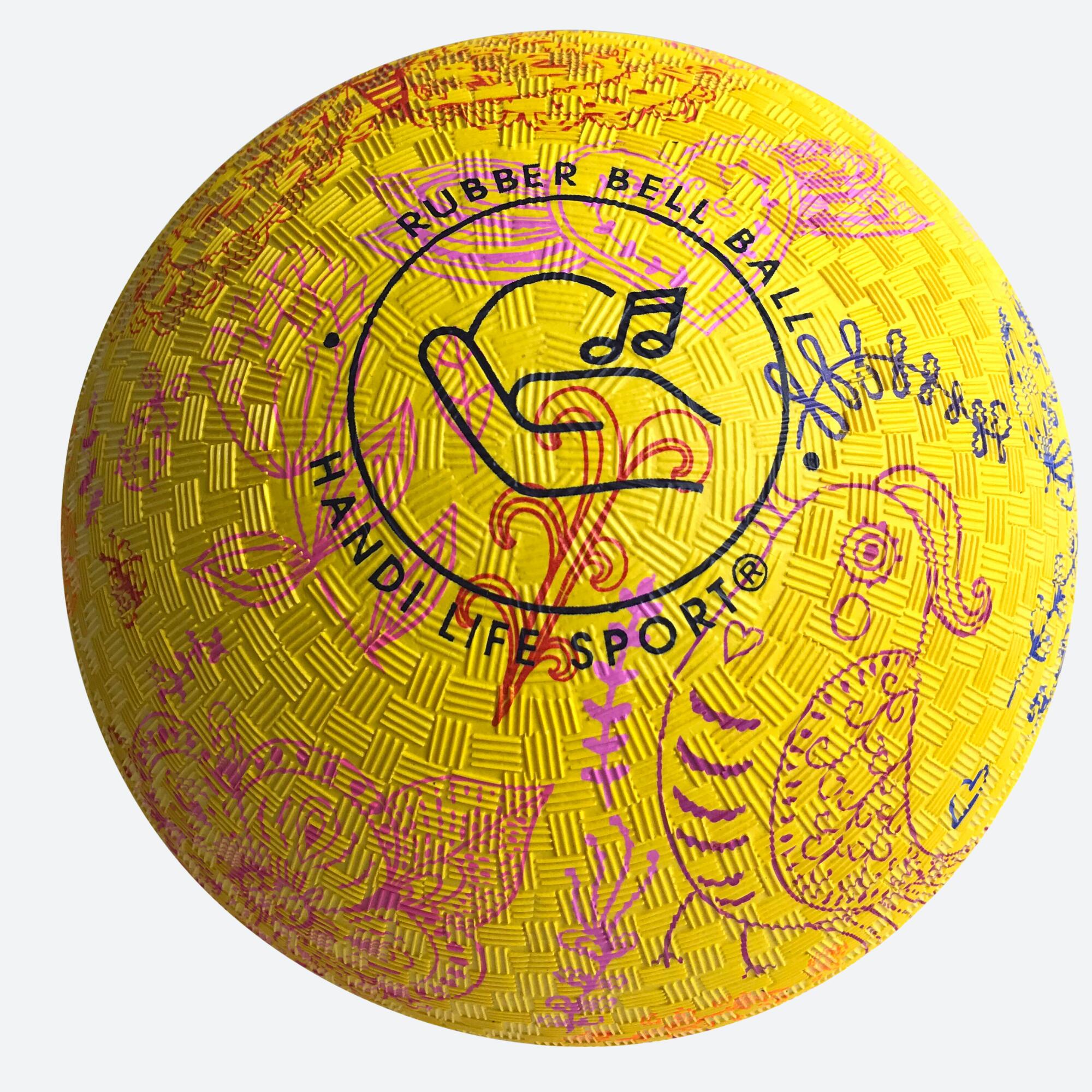 HANDILIFE Zvuková lopta Butterfly na futbal pre nevidiacich - Veľkosť: 5 · záber 5