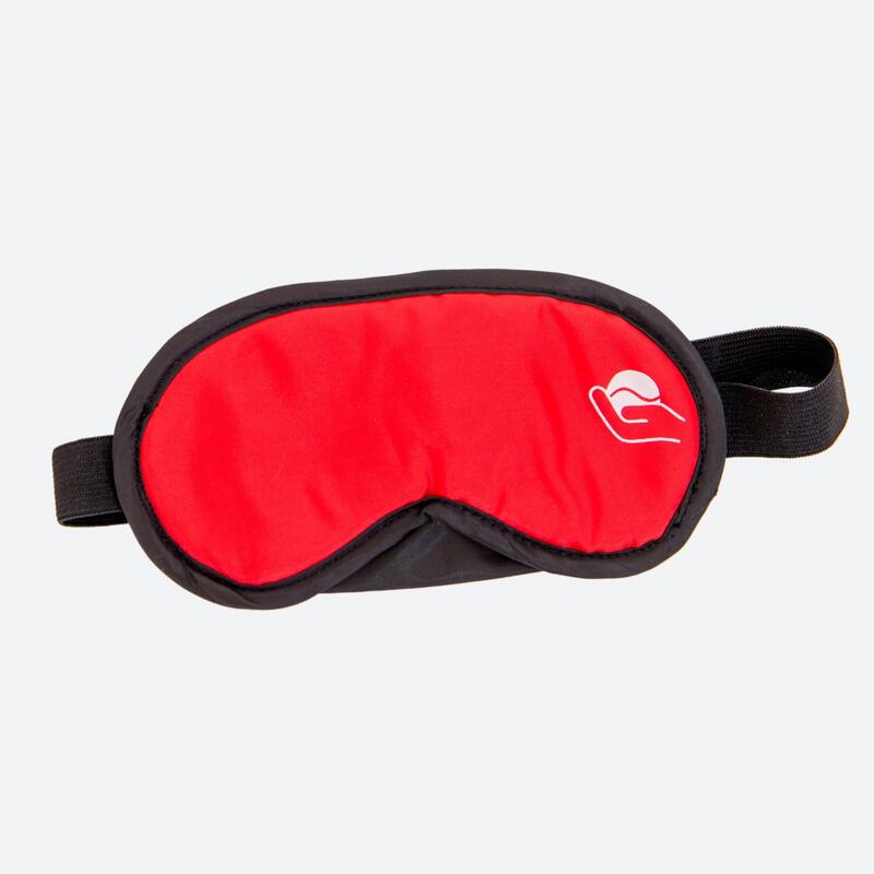Set van 10 rode oogmaskers voor sport en teambuilding