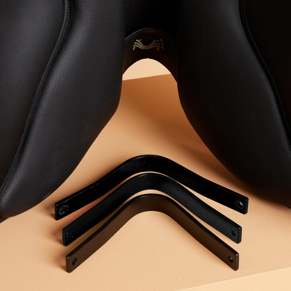 Selle équitation synthétique 17,5