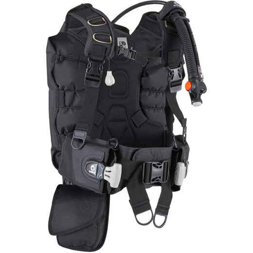 
      SCD 500 B sea diving buoyancy compensator black grey
  