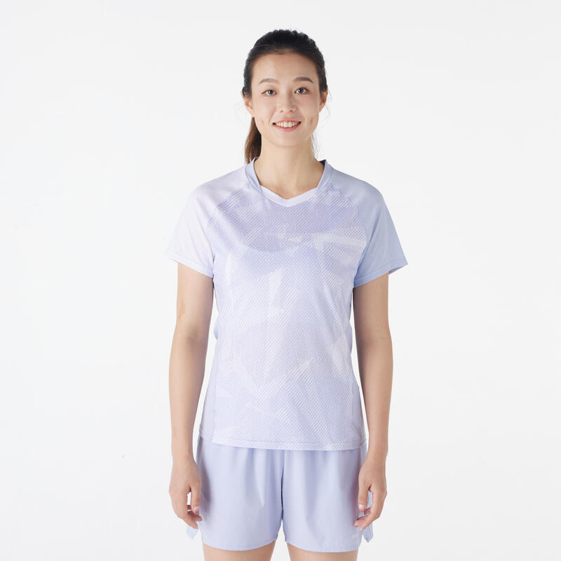 LITE Badminton T-shirt 560 Women Blue Grey