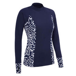 Top de natation femme Una Navy blue