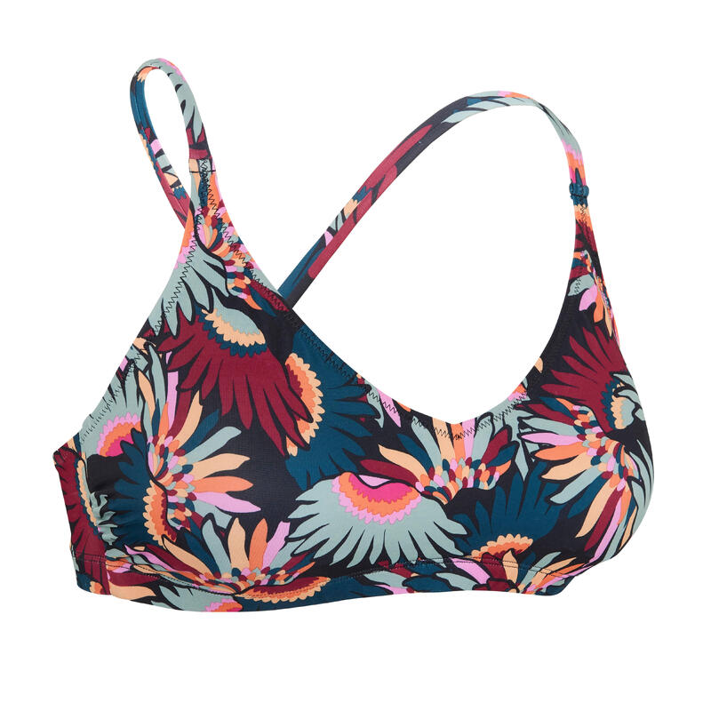 Top bikini Mujer natación multicolor