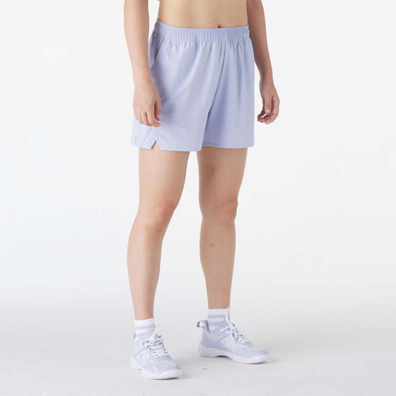 WOMEN BADMINTON SHORT 560 BLUE GREY