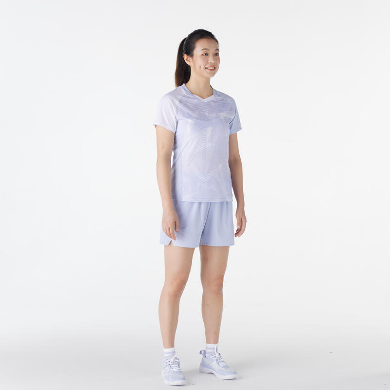 LITE Badminton T-shirt 560 Women Blue Grey