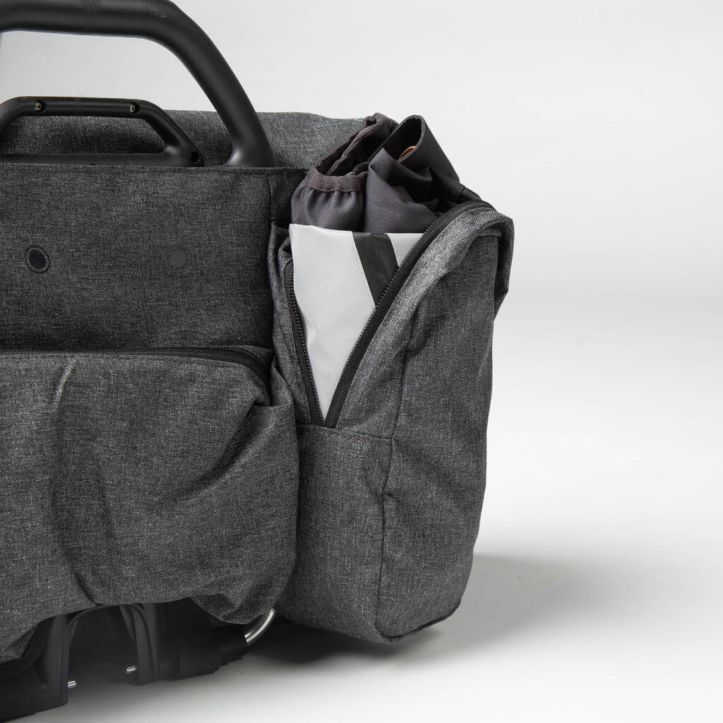 Besace avant 1 seconde clip vélo pliant 25L