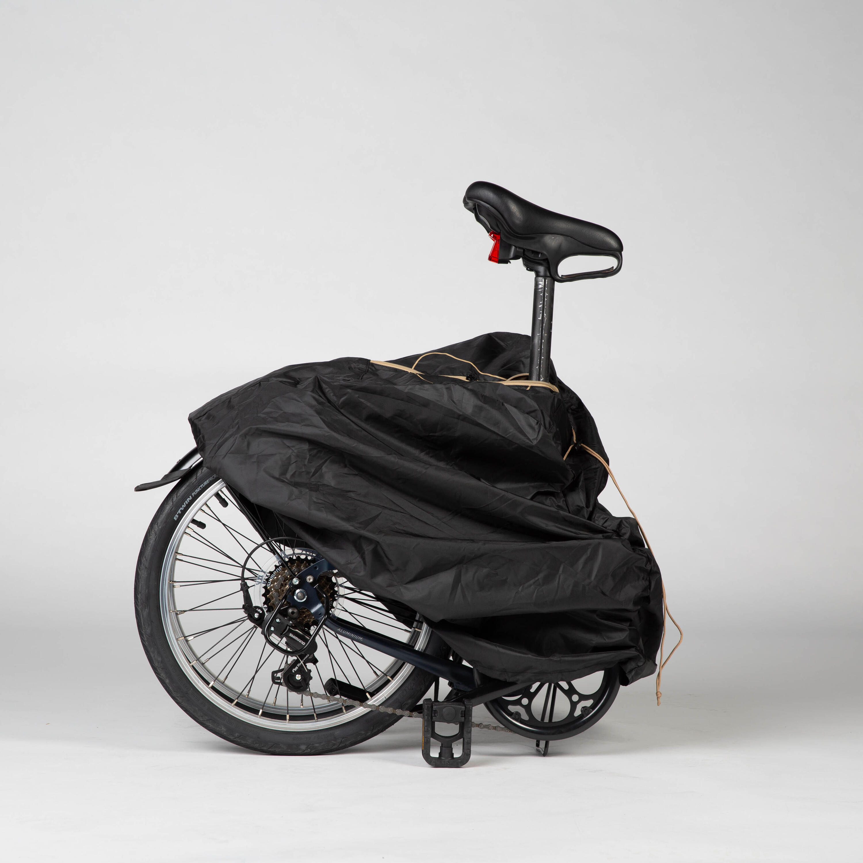 Bescherm- en transporthoes voor 20''-vouwfiets 3/6