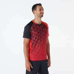 LITE Badminton T-shirt 560 Men Red Black