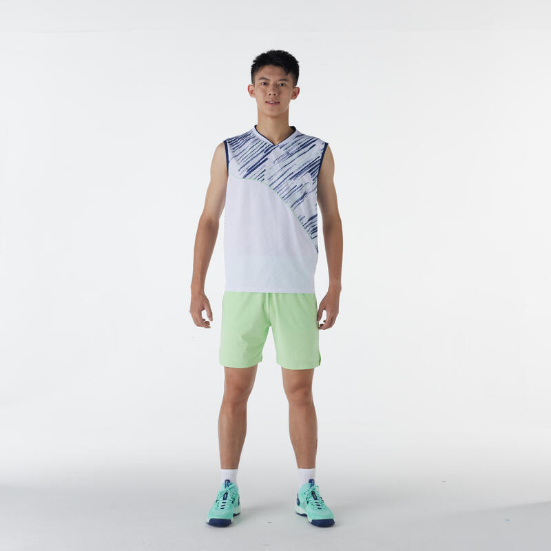 MEN BADMINTON T-SHIRT PERFORM 990 WHITE