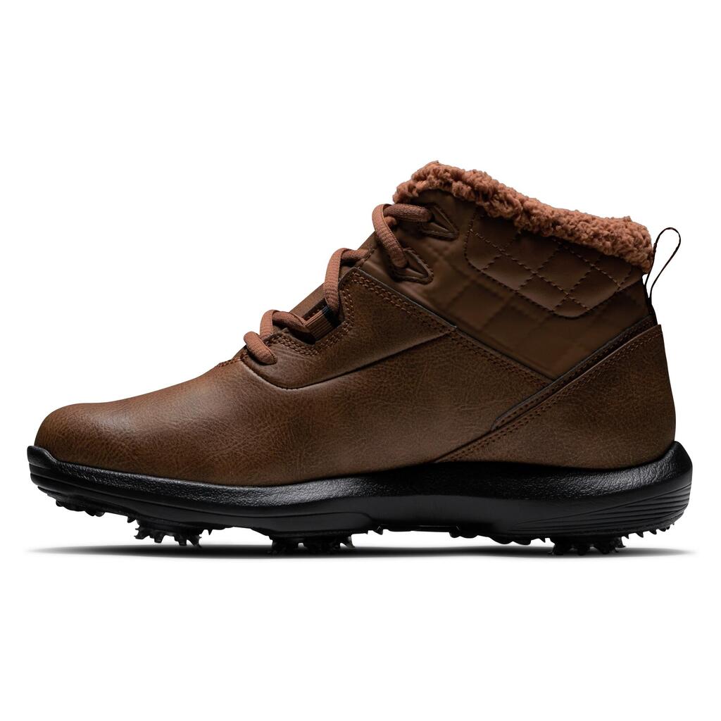 WOMEN'S GOLF SHOES FOOTJOY - STORMWALKER WINTER - BROWN