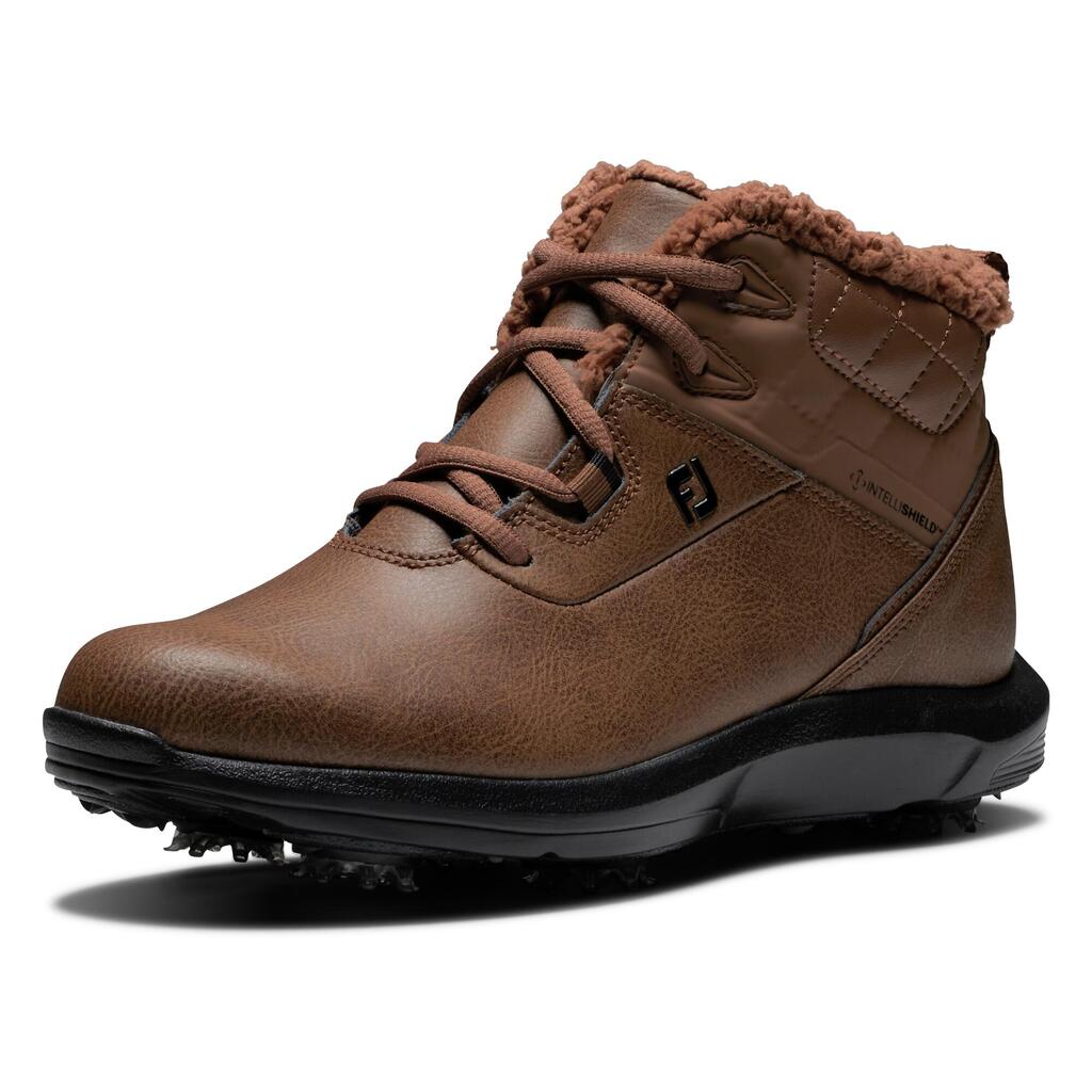 WOMEN'S GOLF SHOES FOOTJOY - STORMWALKER WINTER - BROWN