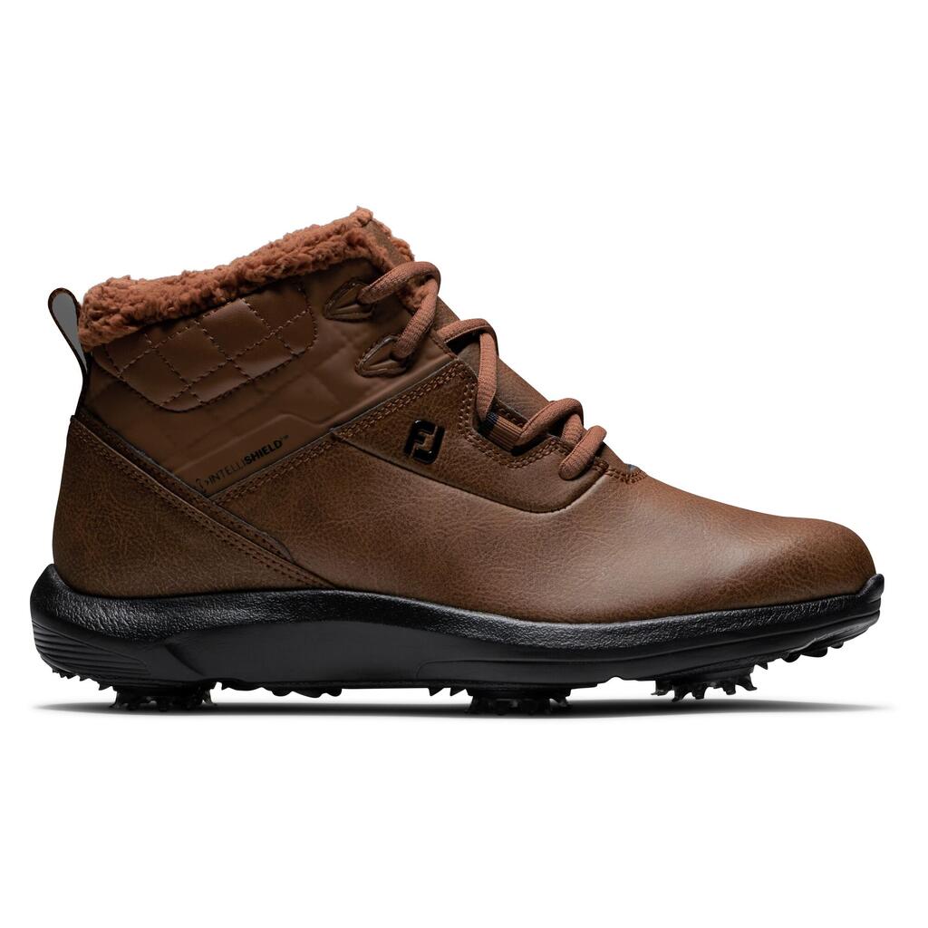 WOMEN'S GOLF SHOES FOOTJOY - STORMWALKER WINTER - BROWN