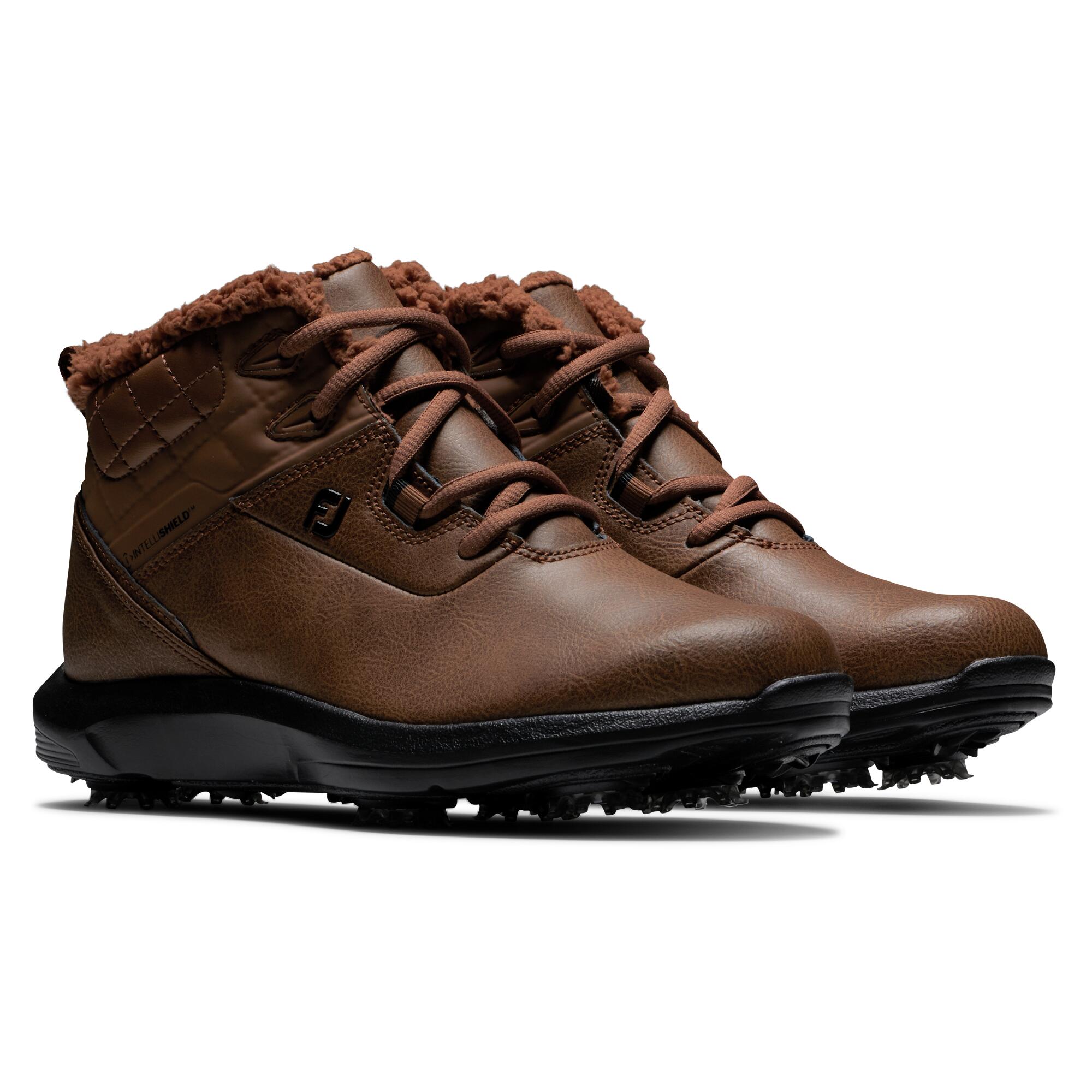 WOMEN'S GOLF SHOES FOOTJOY - STORMWALKER WINTER BROWN