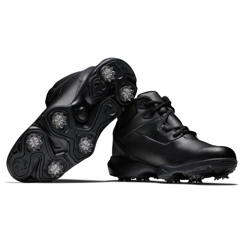 Herren Golfschuhe halbhoch - Footjoy Stormwalker schwarz