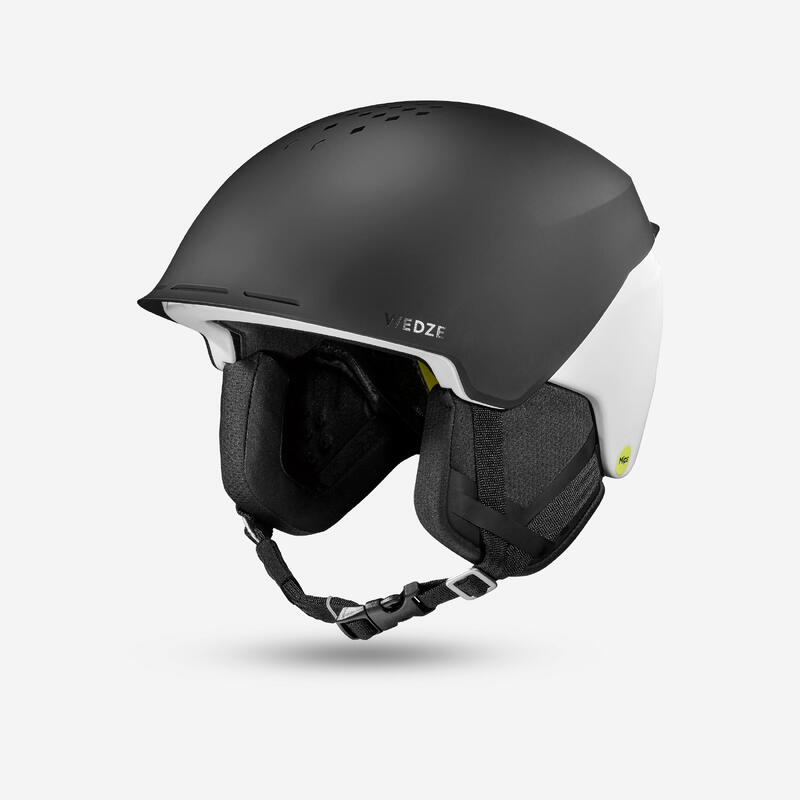 Casque ski freeride adulte - FR 900 Mips noir et blanc