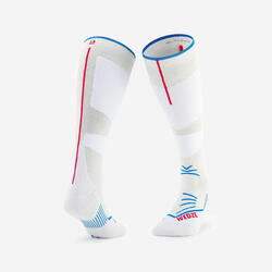 CHAUSSETTES DE SKI ET SNOWBOARD ADULTE - 500 - BLANC