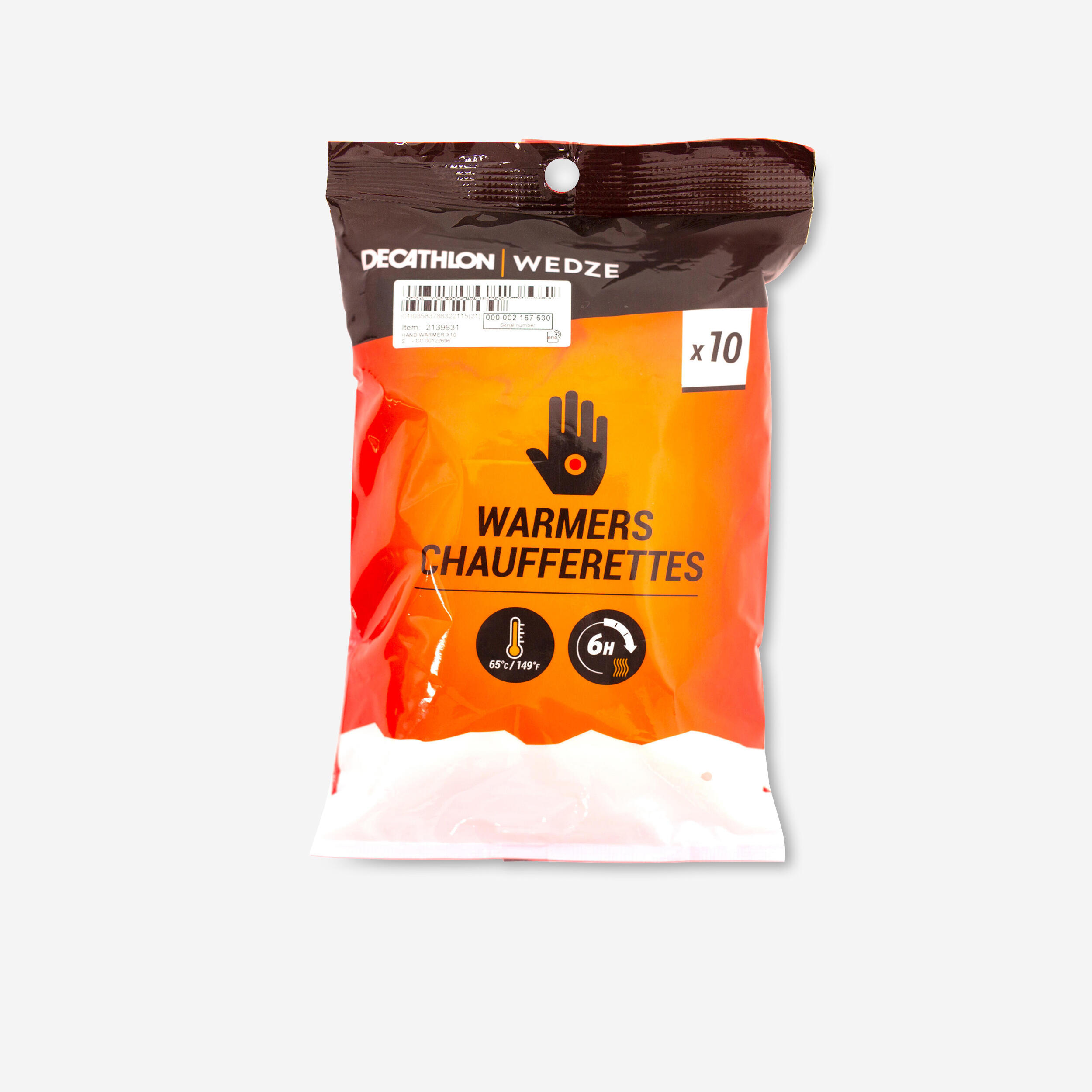 Hand Warmer 10 pack - WEDZE