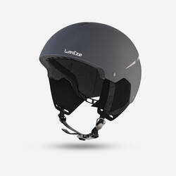មួកសុវត្ថិភាពមនុស្សធំ ADULT D-SKI Helmet H100 - ពណ៌ប្រផេះ