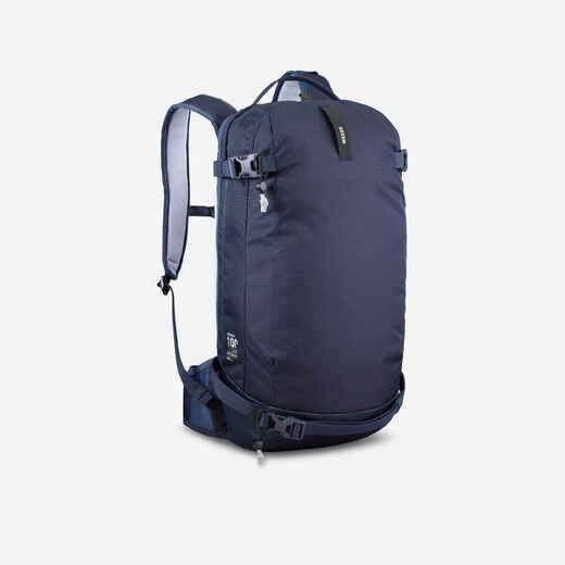 
      Freeride ski snowboard backpack - FR 100 DEFENSE - Navy Blue
  