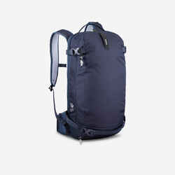 Freeride ski snowboard backpack - FR 100 DEFENSE - Navy Blue