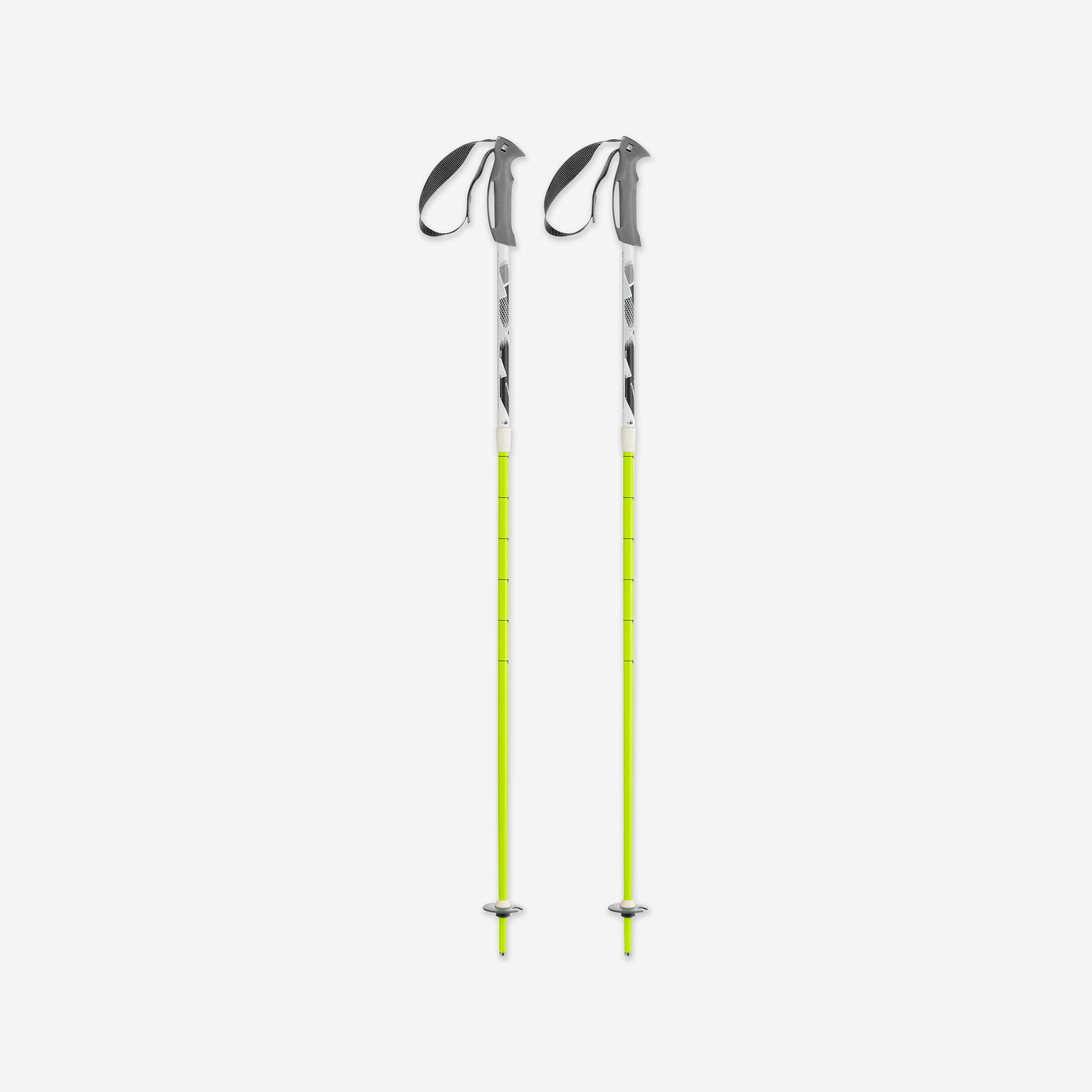 CHILDREN'S SKI POLES VARIO 500 - YELLOW