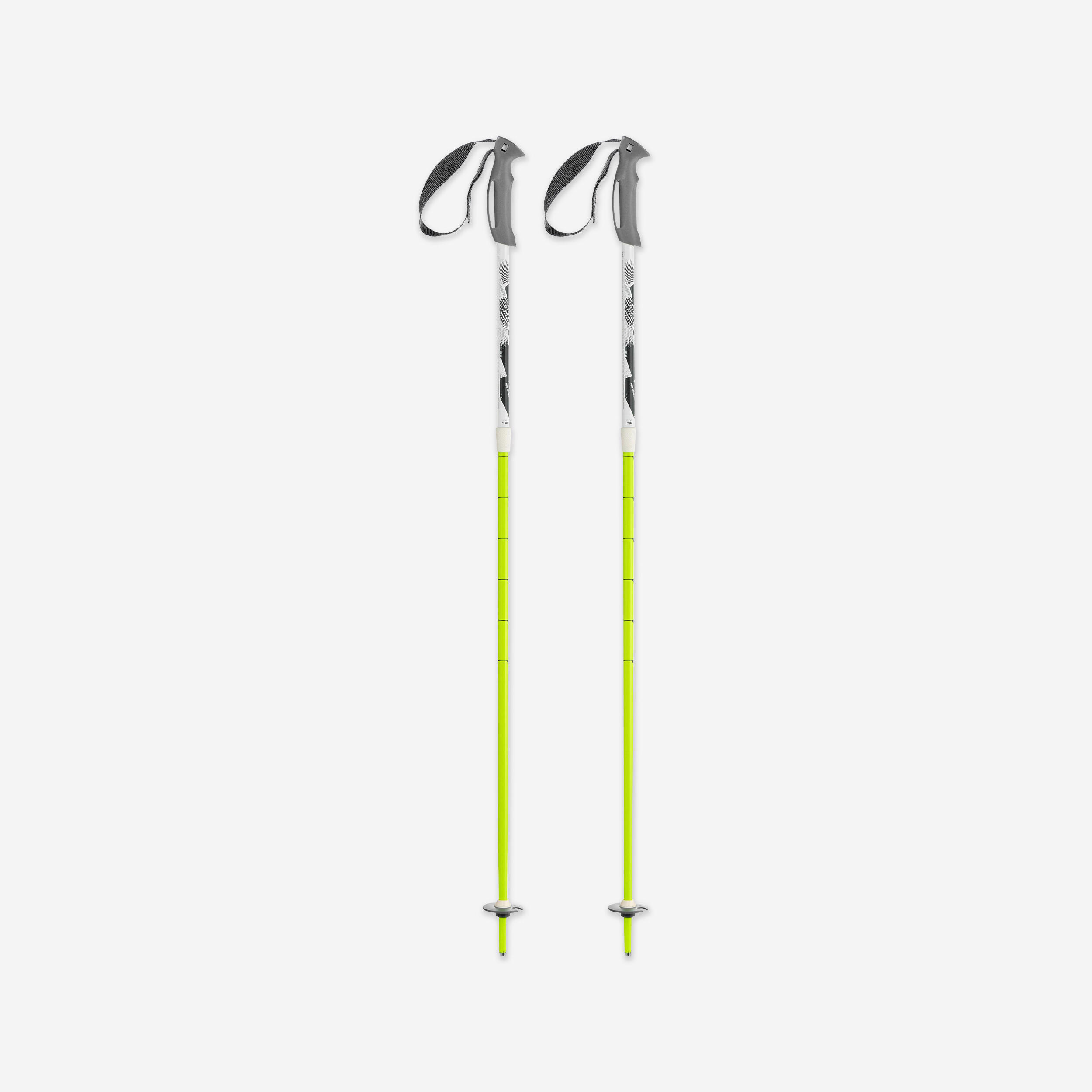 CHILDREN'S SKI POLES VARIO 500 - YELLOW