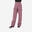 Pantaloni sci donna FR500 rosa antico