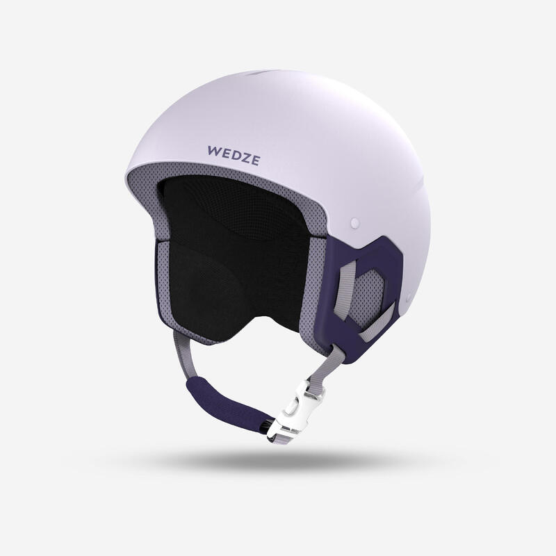 Casco sci bambino 500 azzurro pinguini