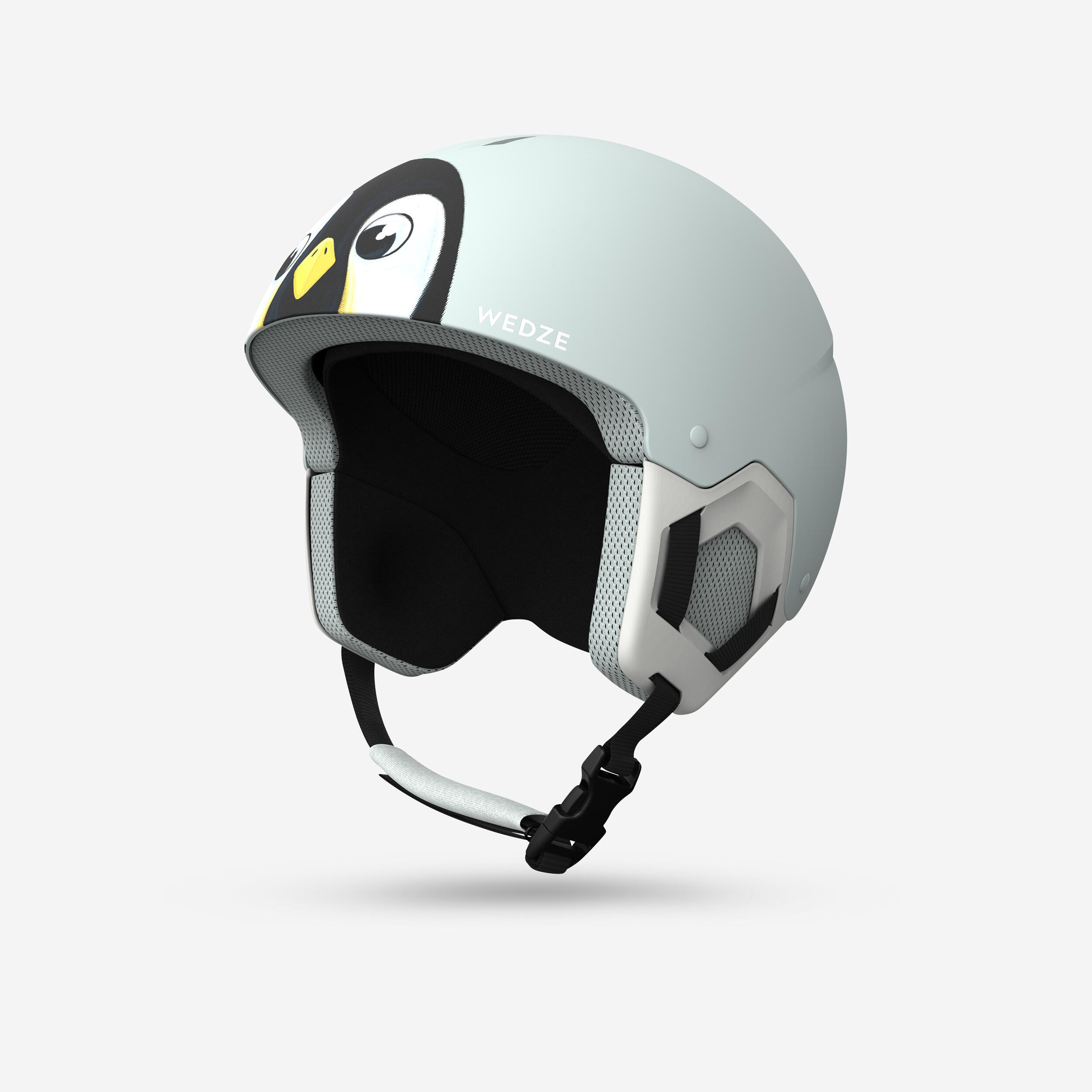 KIDS' SKI HELMET H-KID 500 Icy blue - Penguin - Decathlon