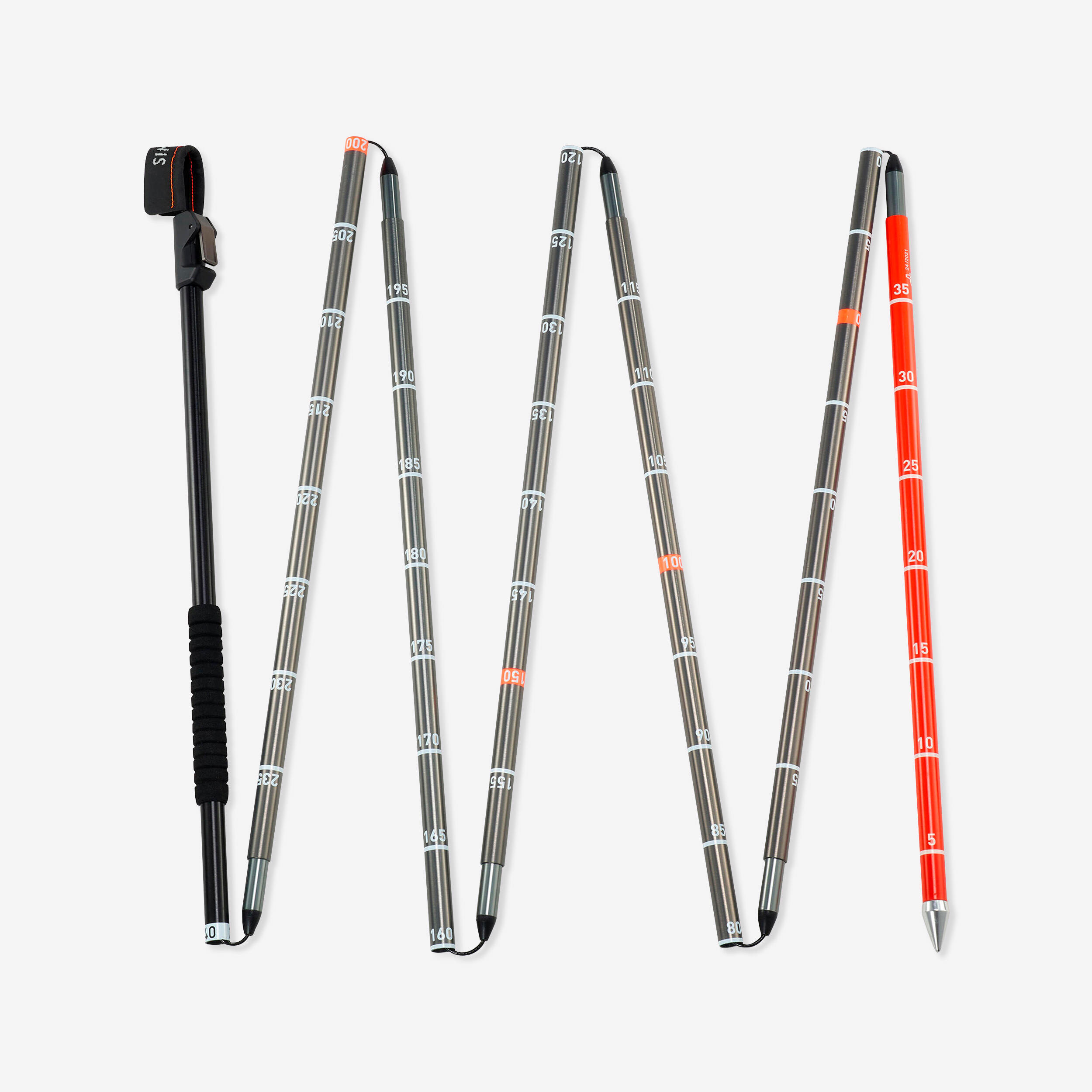 WEDZE Sonda de rescate para aludes con cable 3 m. Wedze