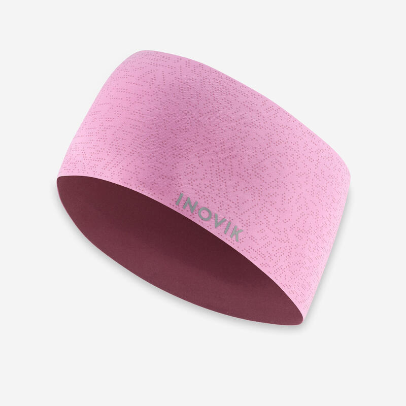 BANDEAU DE SKI DE FOND ENFANT - 500 - ROSE